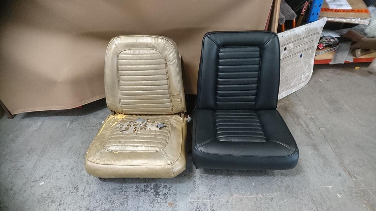 Replace old seat to new one